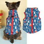 Veste de Noël motifs festifs pour chien & chat