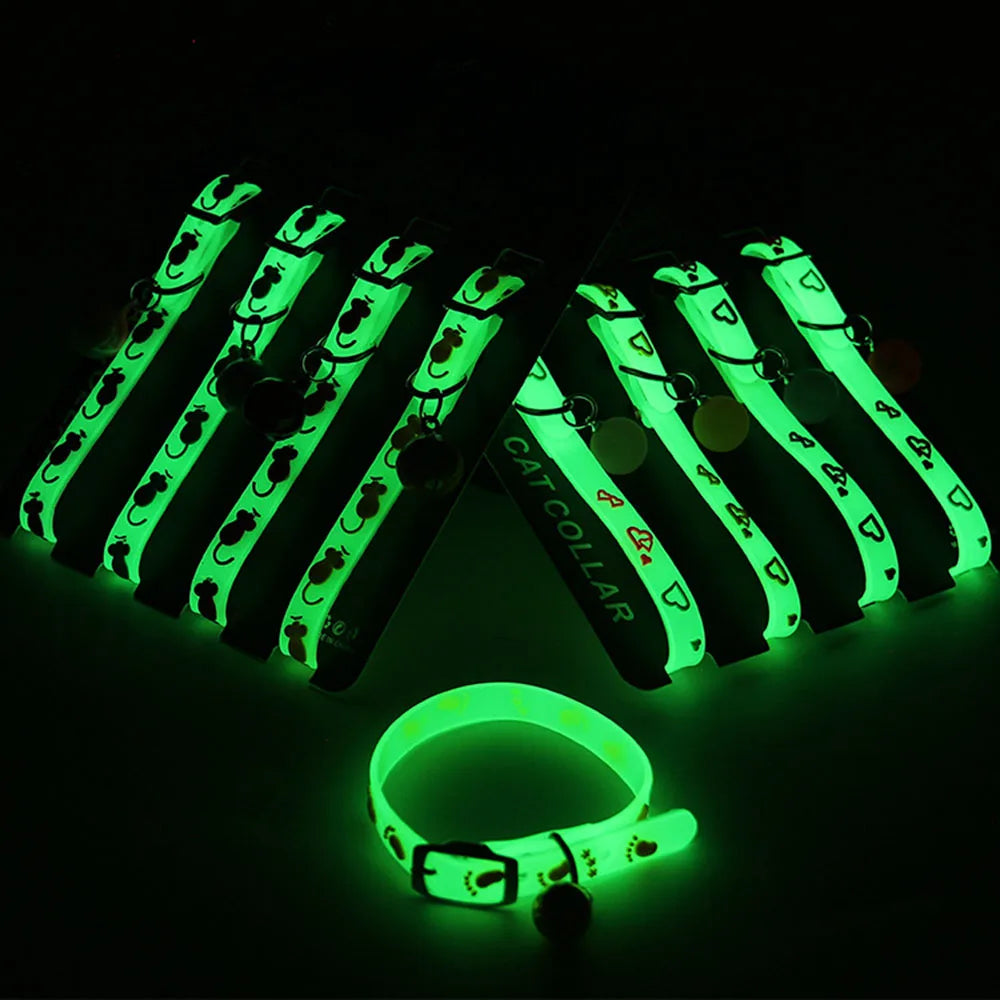 Collier lumineux - chat