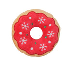 Jouet de Noël (donuts & biscuits festifs) en peluche pour chien