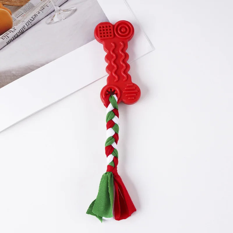 Set de 8 jouets de Noël pour chien