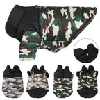 Veste d’Hiver Camouflage pour Chien et Chat