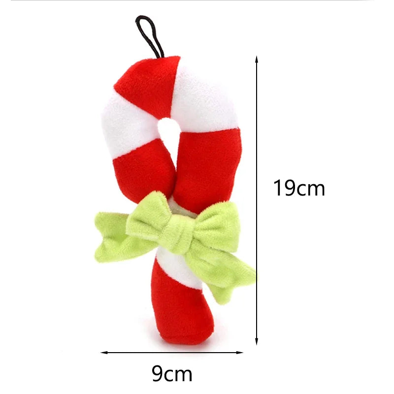 Jouet de Noël en peluche pour chien & chat