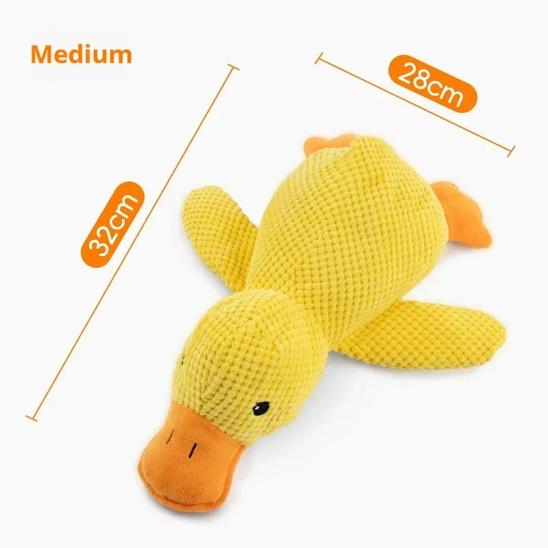 Jouet Canard en Peluche pour Chien
