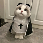 Costume de nonne Halloween - chien ou chat