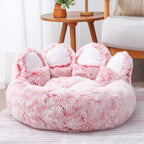 Coussin en forme de pattes de chien