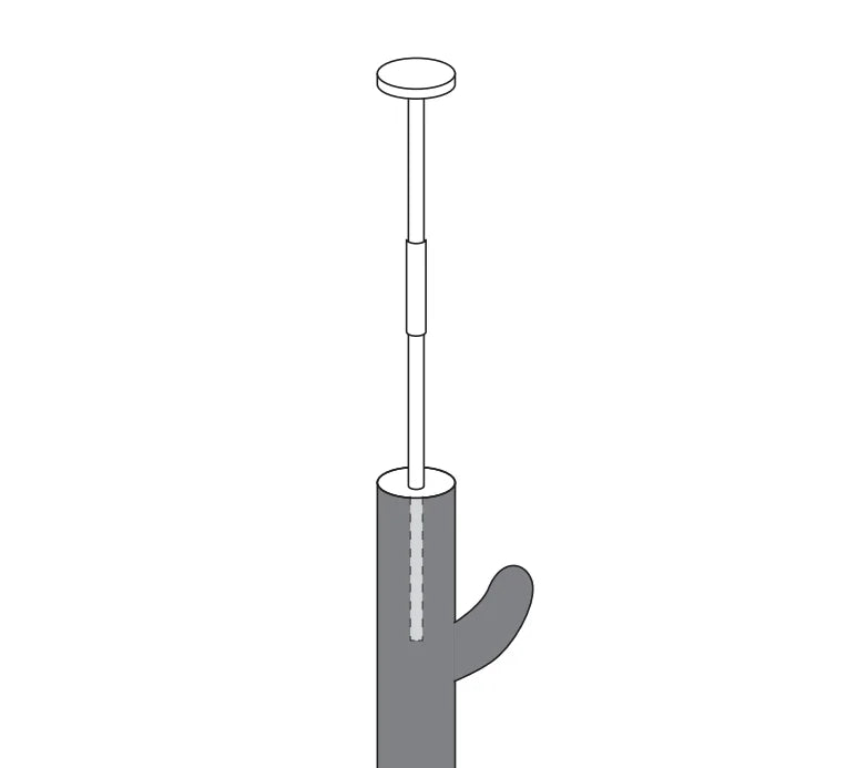 Arbre à Chat Sol-Plafond à 5 Niveaux