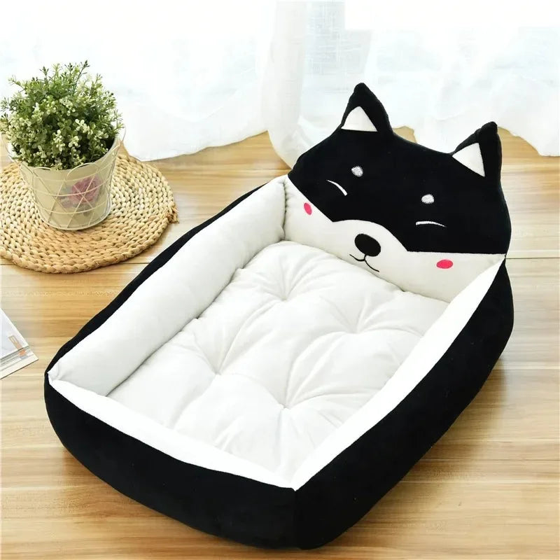 Lit rectangulaire imperméable pour chien et chat