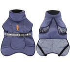 Veste d’hiver chaude coupe-vent - grand chien