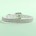 Collier perles et strass pour chat