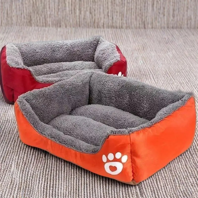 Lit rectangulaire douillet pour chien & chat