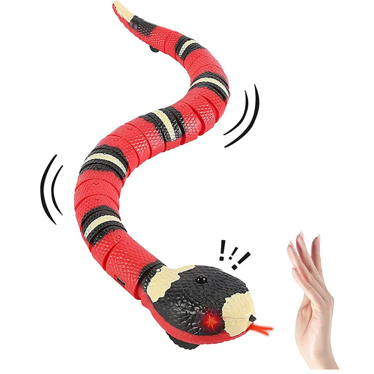 Jouet serpent interactif pour chat USB