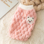 Gilet chaud d’hiver avec fermeture - chat et chien