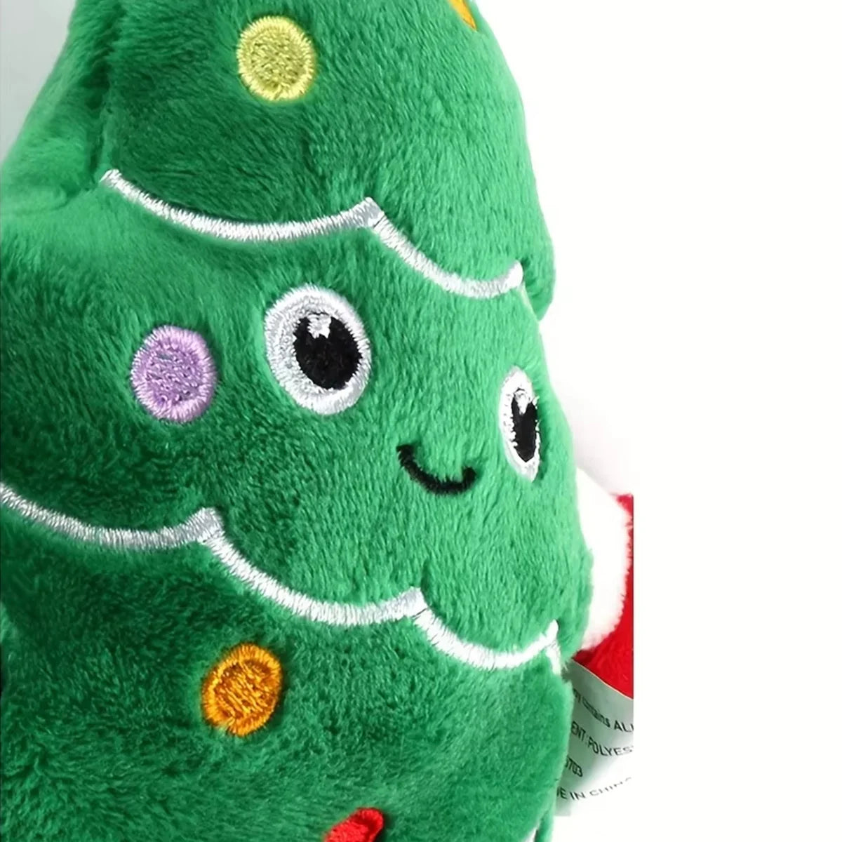 Jouet de Noël en peluche en forme de sapin pour chien & chat