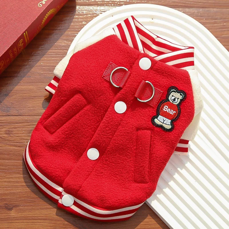 Veste baseball d’hiver - chien et chat