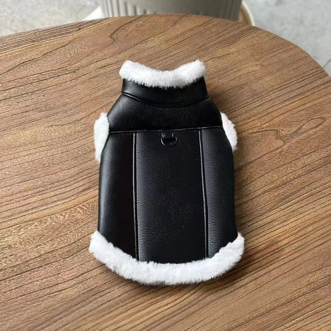 Veste cuir polaire - chien et chat
