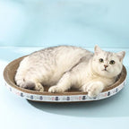 Griffoir cocon en carton ondulé - chat