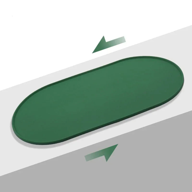 Tapis d’alimentation en silicone étanche pour chiens et chats