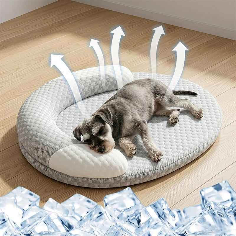 Coussin rafraîchissant avec oreiller - chien et chat