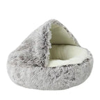 Lit rond en peluche 40 cm pour chien & chat