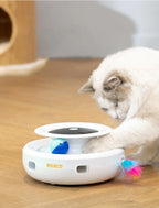Jouet interactif automatique 2-en-1 pour chat