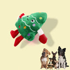 Jouet de Noël en peluche en forme de sapin pour chien & chat