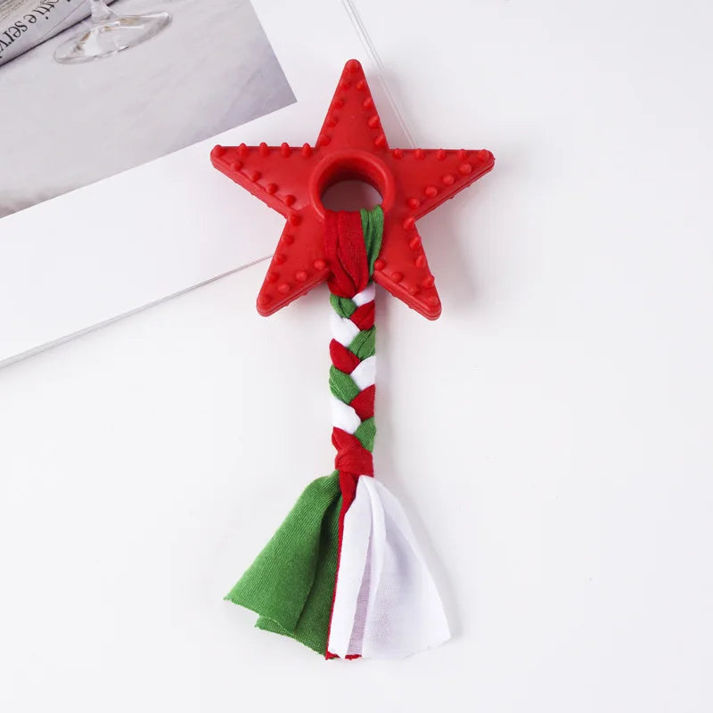 Set de 8 jouets de Noël pour chien