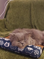 Tapis d’Été en Rotin avec Traversin