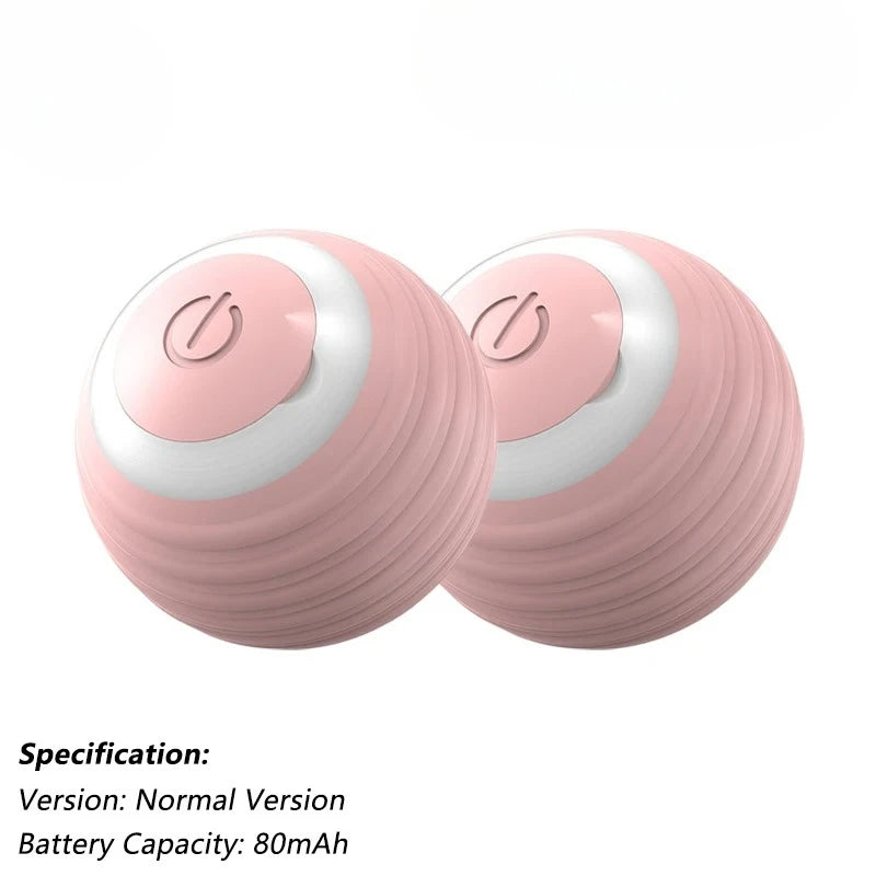 Jouet balle roulante automatique pour chat