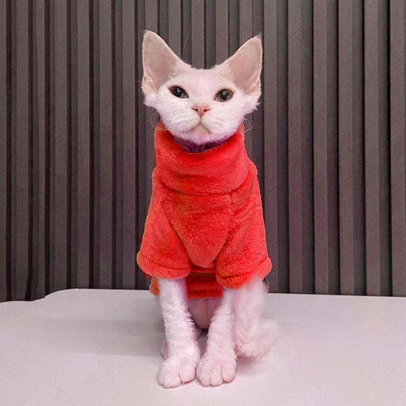 Pull col roulé doux et chaud - chien ou chat