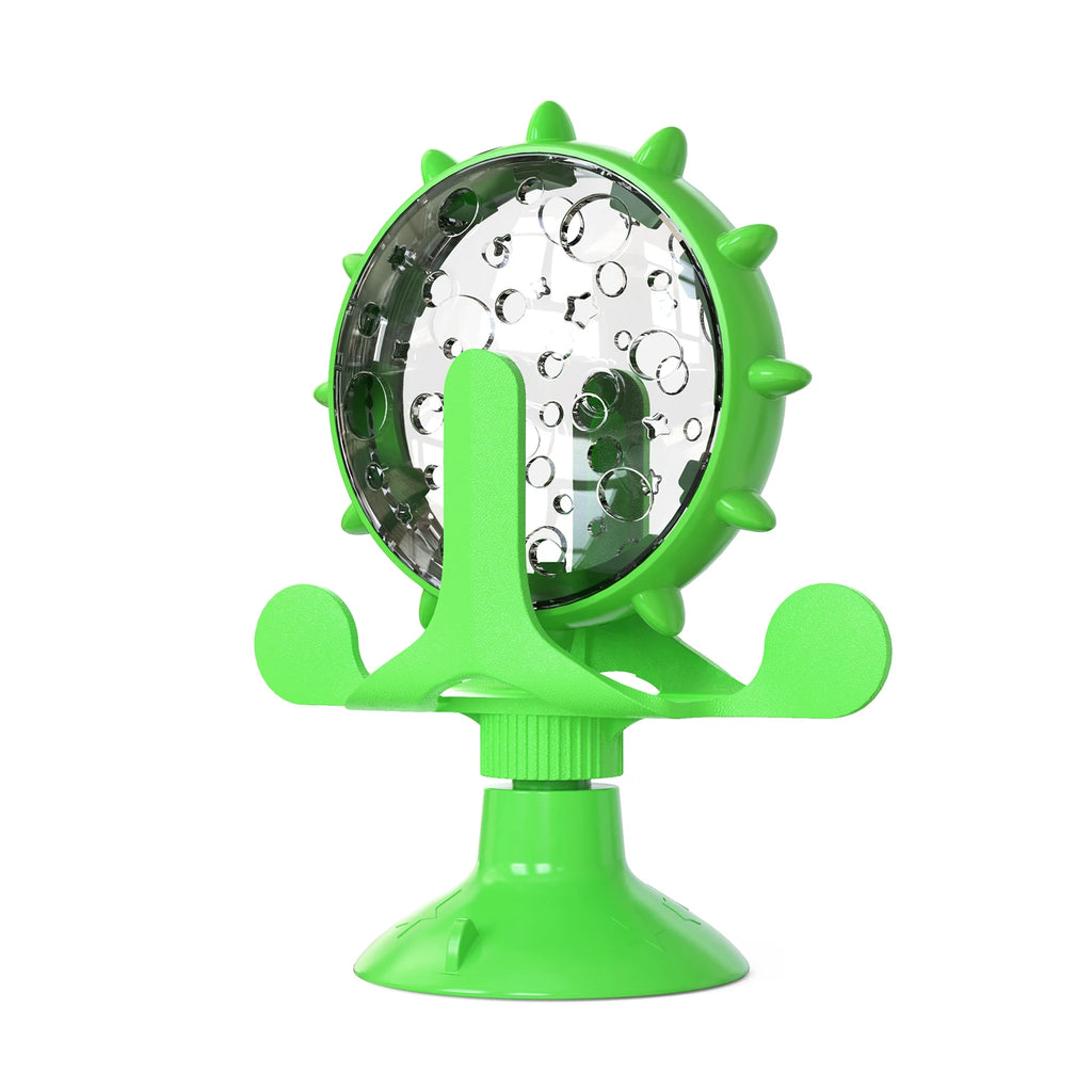 Jouet interactif moulin à vent pour chien & chat