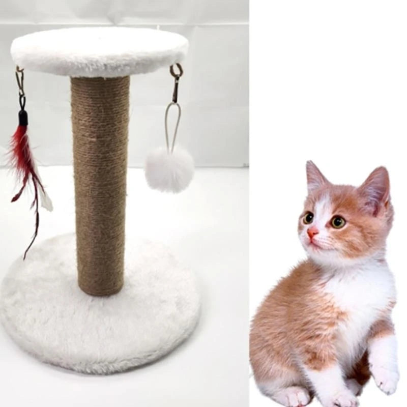 Griffoir Rond en Sisal pour Chat