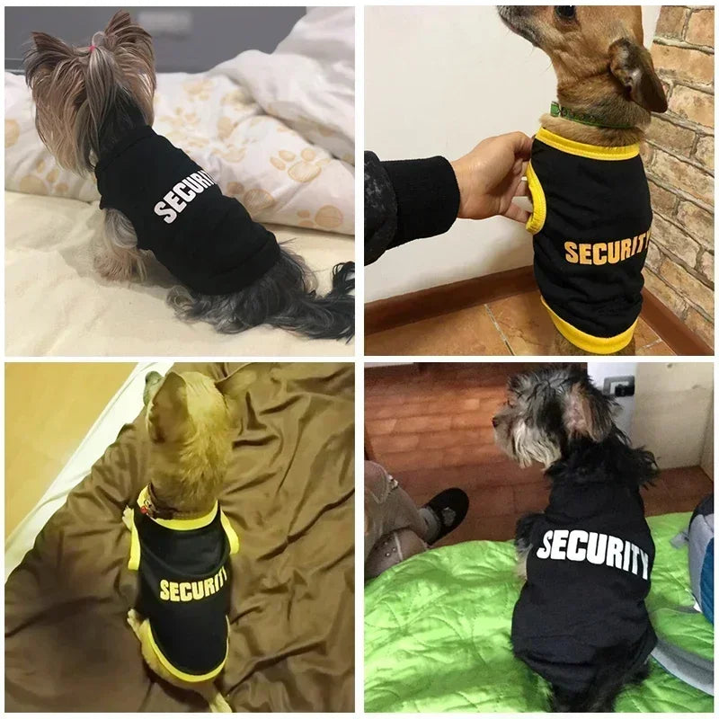 T-shirt de sécurité pour chien et chat