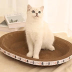 Griffoir cocon en carton ondulé - chat