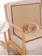 Tapis griffoir en sisal pour chat et protection canapé