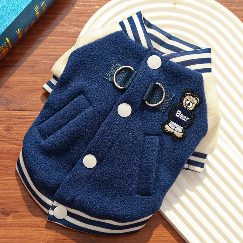 Veste baseball d’hiver - chien et chat