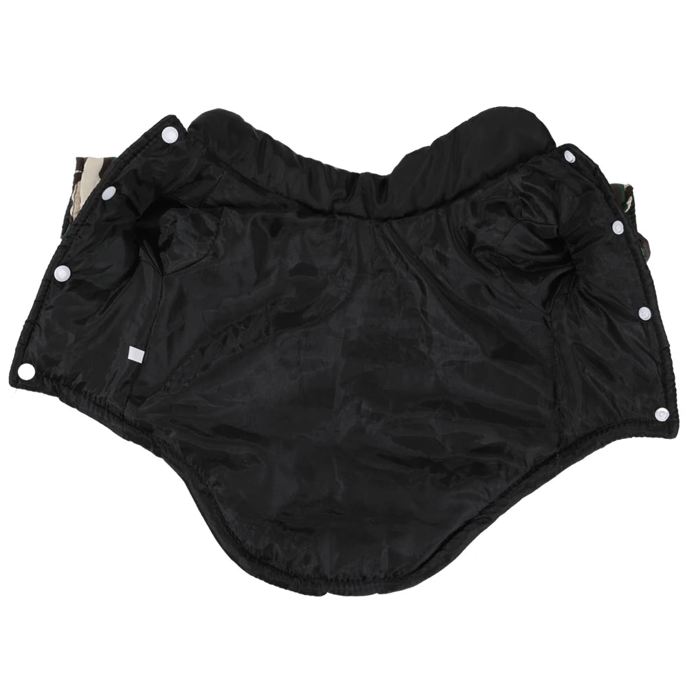 Veste d’Hiver Camouflage pour Chien et Chat