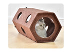 Tunnel de jeu en feutre – chat