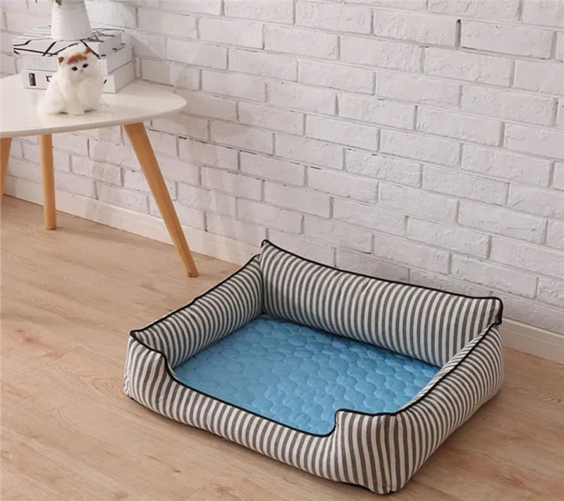 Tapis d’été respirant pour chien et chat