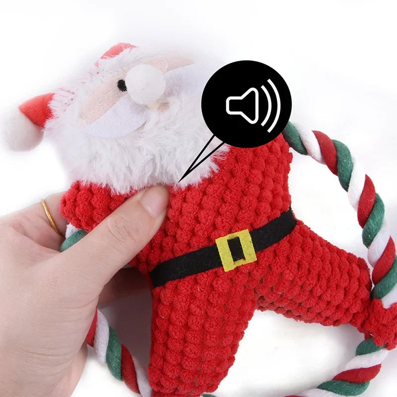 Jouet de Noël en peluche pour chien & chat