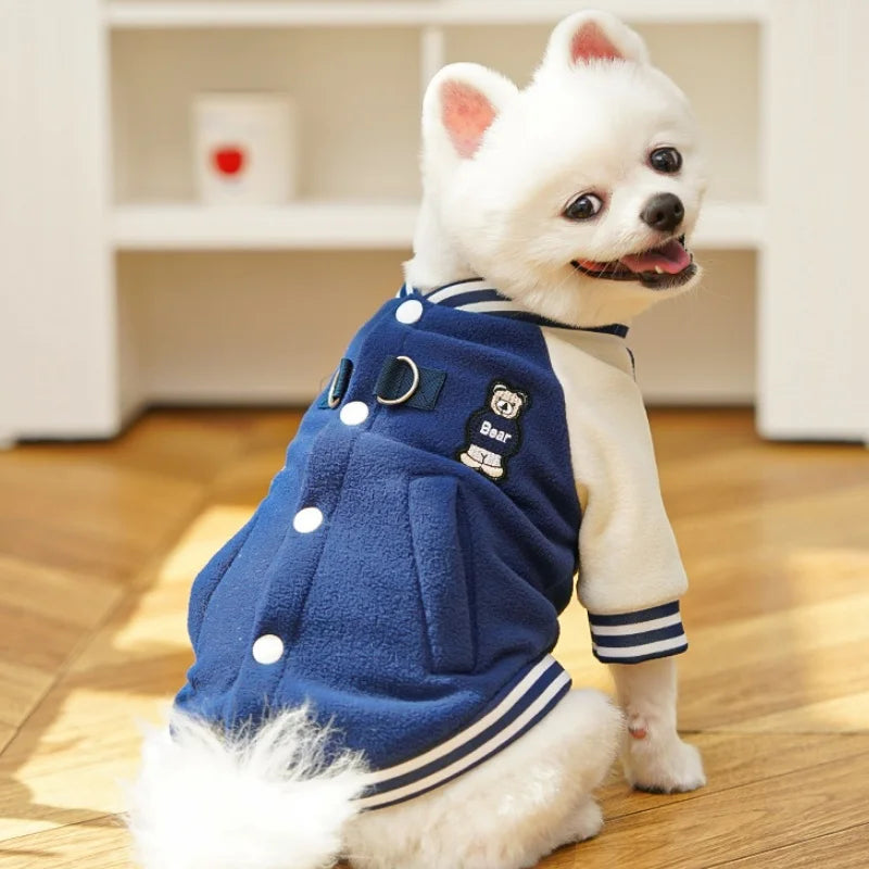 Veste baseball d’hiver - chien et chat