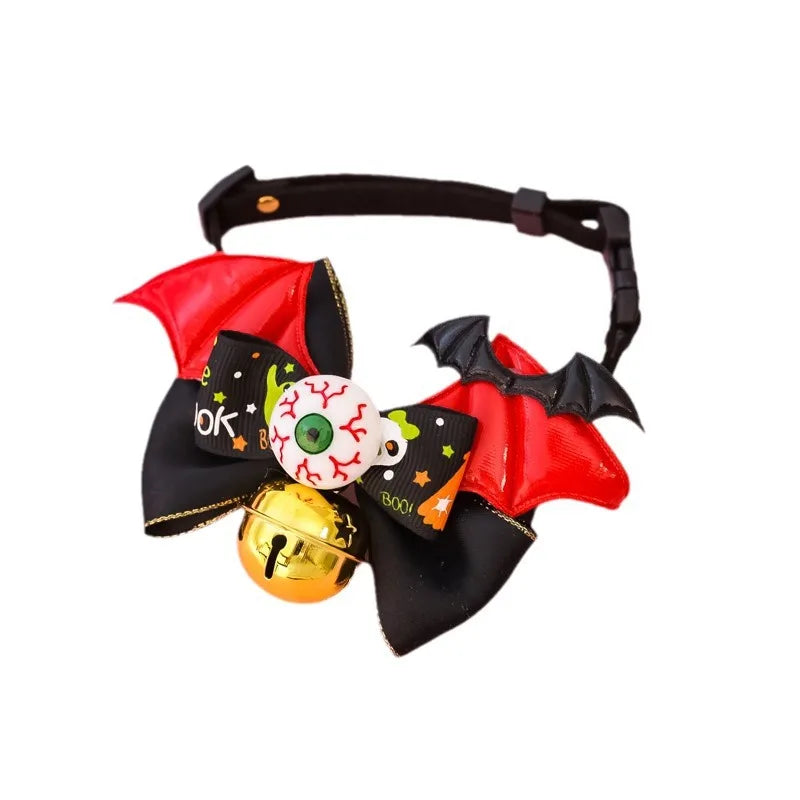 Collier Halloween avec ailes de chauve-souris - Chien ou chat