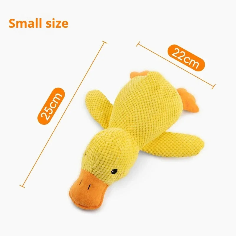 Jouet Canard en Peluche pour Chien