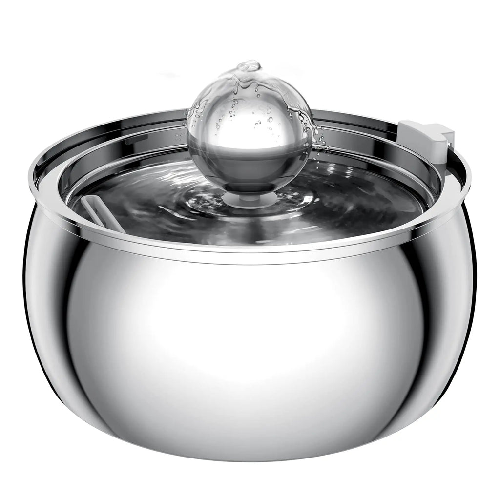 Fontaine à eau en inox 4 L - chat et chien