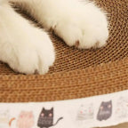 Griffoir cocon en carton ondulé - chat