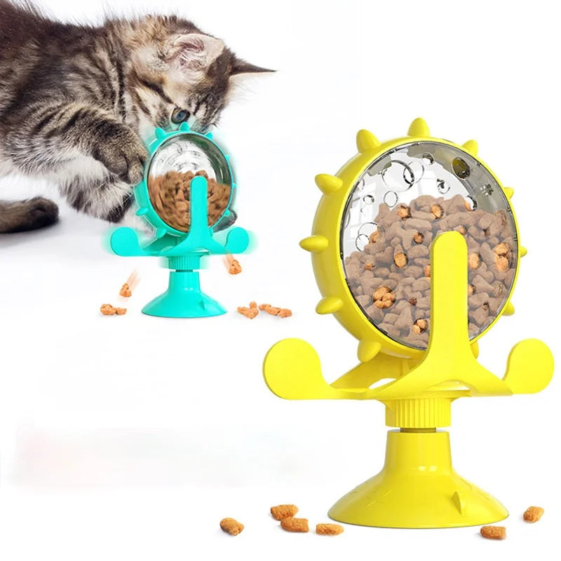 Jouet éducatif à friandises pour chat et chien