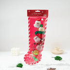 Chaussette de Noël Contenant Jouets pour Chat