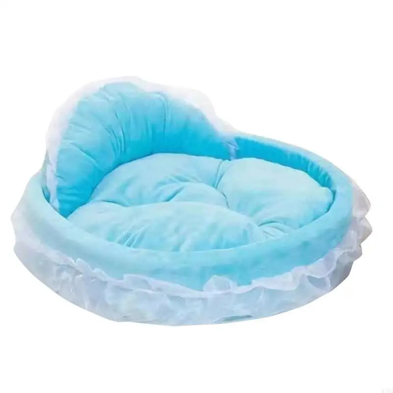 Lit pour chien et chat style princesse en dentelle