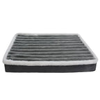 Lit rectangulaire ultra peluche en mousse pour chien et chat