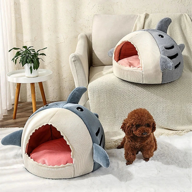 Panier Requin pour Chat et Petit Chien