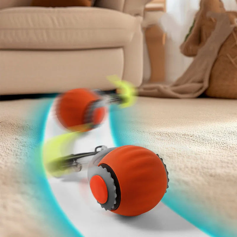 Balle interactive intelligente et rechargeable pour chat